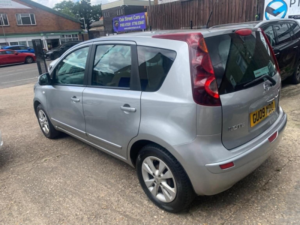 2009 Nissan Note 1.4 16v Acenta Euro 4 5dr in Silver — image 5