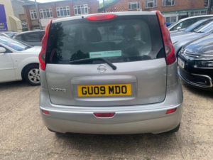 2009 Nissan Note 1.4 16v Acenta Euro 4 5dr in Silver — image 6