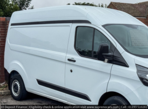 2023 Ford Transit Custom 2.0 300 Ecoblue Leader Panel Van 5dr Diesel Manual L2 H2 Euro 6 (s/s) (105 Ps) in White — image 4