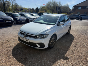 2024 Volkswagen Polo 1.0 Tsi Life Hatchback 5dr Petrol Manual Euro 6 (s/s) (95 Ps) in White — image 2