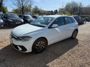 2024 Volkswagen Polo 1.0 Tsi Life Hatchback 5dr Petrol Manual Euro 6 (s/s) (95 Ps) in White — image 3