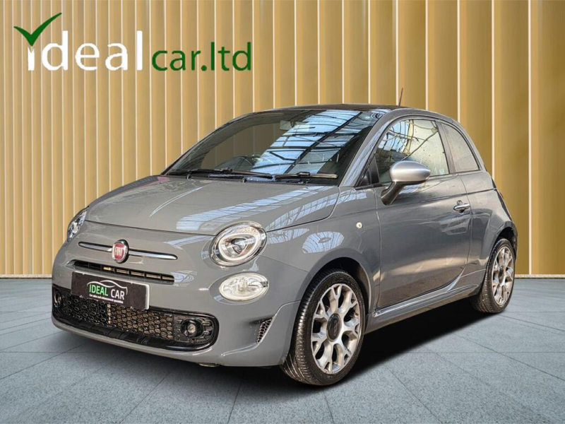 2019 Fiat 500 1.2 Rock Star Euro 6 (s/s) 3dr in Grey — image 1