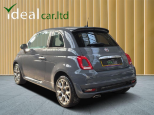 2019 Fiat 500 1.2 Rock Star Euro 6 (s/s) 3dr in Grey — image 3