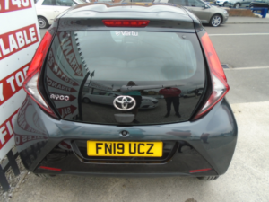 2019 Toyota Aygo 1.0 Vvt-I X-Play Hatchback 5dr Petrol Manual Euro 6 (71 Ps) in Grey — image 4