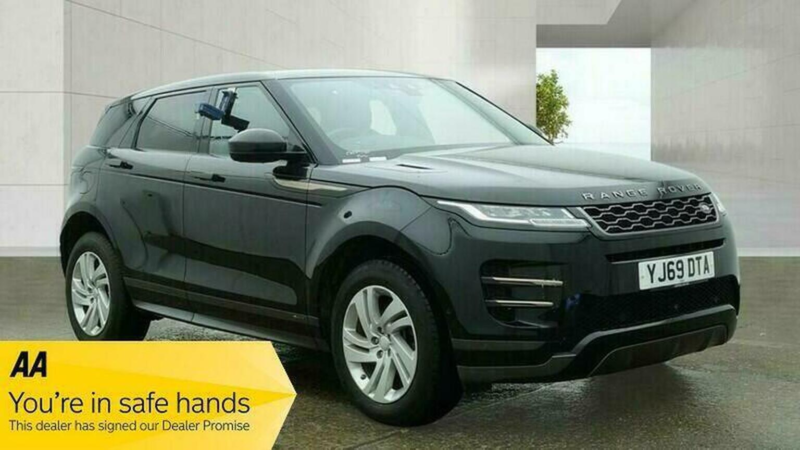 2020 Land Rover Range Rover Evoque 2.0 D150 R-Dynamic S Auto 4WD Euro 6 (s/s) 5dr in Black — image 1