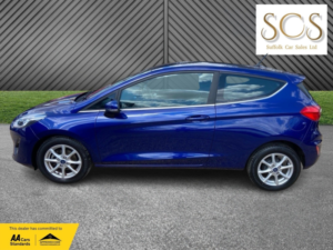 2017 Ford Fiesta 1.0 T Ecoboost Zetec in Blue — image 4
