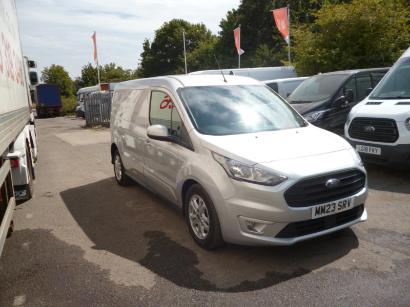 2023 Ford Transit Connect 1.5 Transit Connect Limited Van Lwb 250 L2 1.5l Ecoblue 100ps Fwd 6 Speed Manual in Silver — image 1
