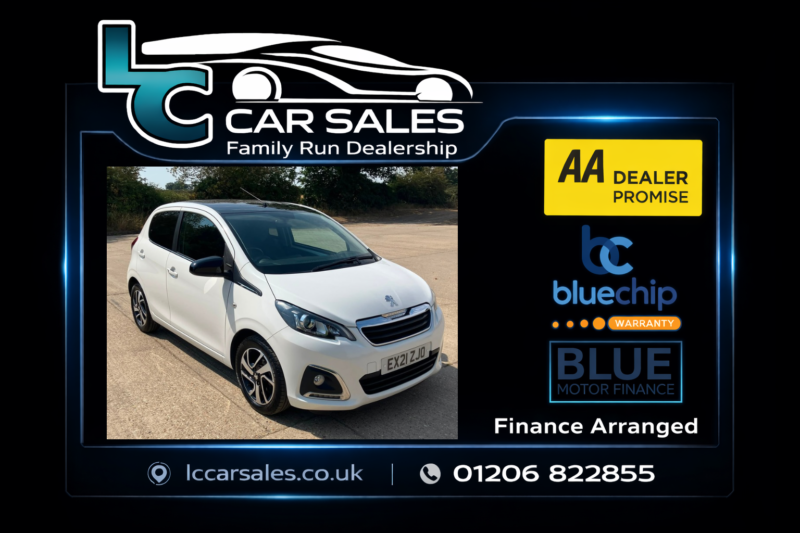 2021 Peugeot 108 1.0 Allure in White — image 1