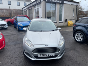 2016 Ford Fiesta 1.5 Tdci Zetec Hatchback 5dr Diesel Manual Euro 6 (75 Ps) in Silver — image 3