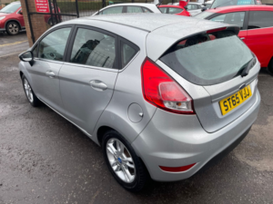 2016 Ford Fiesta 1.5 Tdci Zetec Hatchback 5dr Diesel Manual Euro 6 (75 Ps) in Silver — image 6