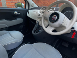 2011 Fiat 500 0.9 Twinair Lounge Dualogic Euro 5 (s/s) 3dr in White — image 5