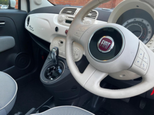 2011 Fiat 500 0.9 Twinair Lounge Dualogic Euro 5 (s/s) 3dr in White — image 6