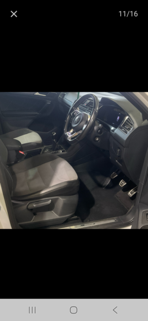 2017 Volkswagen Tiguan 2.0 Tdi Bluemotion Tech R-Line SUV 5dr Diesel Manual 4motion Euro 6 (s/s) (150 Ps) in White — image 4