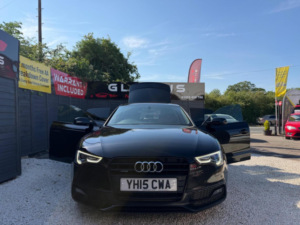 2015 Audi A5 3.0 Tdi V6 Black Edition Plus Sportback S Tronic Quattro Euro 5 (s/s) 5dr in Black — image 2