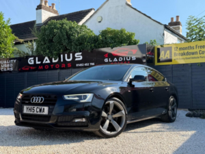 2015 Audi A5 3.0 Tdi V6 Black Edition Plus Sportback S Tronic Quattro Euro 5 (s/s) 5dr in Black — image 3