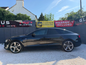 2015 Audi A5 3.0 Tdi V6 Black Edition Plus Sportback S Tronic Quattro Euro 5 (s/s) 5dr in Black — image 5