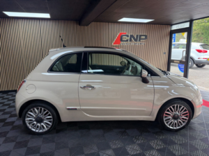 2015 Fiat 500 1.2 Lounge Hatchback 3dr Petrol Manual Euro 6 (s/s) (69 Bhp) in Brown — image 2