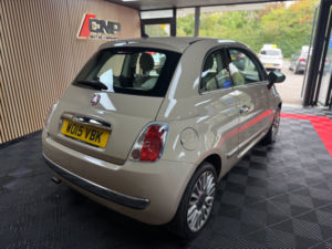 2015 Fiat 500 1.2 Lounge Hatchback 3dr Petrol Manual Euro 6 (s/s) (69 Bhp) in Brown — image 3