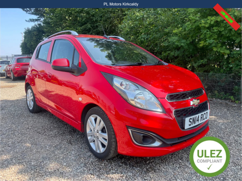 2014 Chevrolet Spark 1.2i Ltz Hatchback 5dr Petrol Manual Euro 5 (81 Ps) in Red — image 1