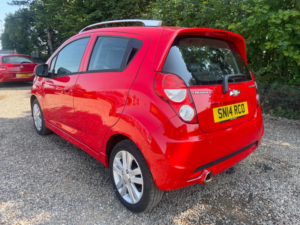 2014 Chevrolet Spark 1.2i Ltz Hatchback 5dr Petrol Manual Euro 5 (81 Ps) in Red — image 4