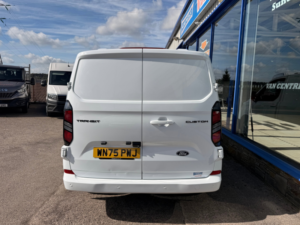 2025 Ford Transit Custom 2.0 320 Ecoblue Limited Panel Van 5dr Diesel Manual L1 H1 Euro 6 136 Ps in White — image 5