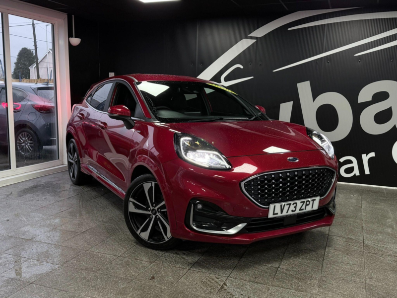 2023 Ford Puma 1.0t Ecoboost Mhev St-Line Vignale Dct Euro 6 (s/s) 5dr in Red — image 1