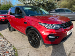 2017 Land Rover Discovery Sport 2.0 Td4 Hse Black in Red — image 4