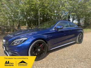 2016 Mercedes-Benz C Class 4.0 C63 V8 Biturbo Amg S (premium) Spds Mct Euro 6 (s/s) 2dr in Blue — image 6