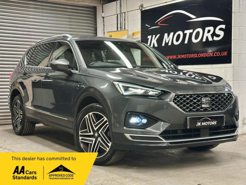 2020 SEAT Tarraco 1.5 Tsi Evo Xcellence DSG Euro 6 (s/s) 5dr in Grey — image 1