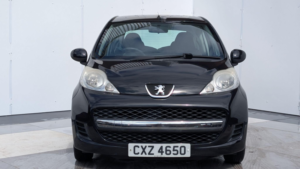 2009 Peugeot 107 1.0 12v Verve Euro 4 3dr in Black — image 2
