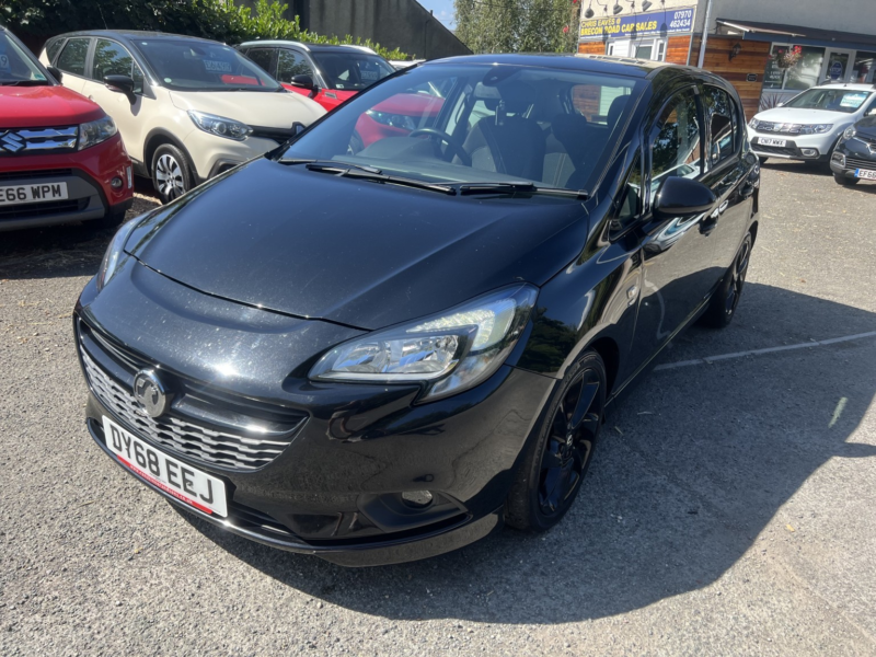 2018 Vauxhall Corsa 1.4 I Ecotec Sri Vx Line Nav Black in Black — image 1