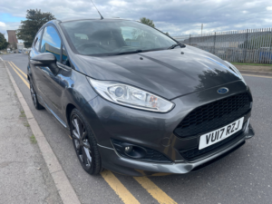 2017 Ford Fiesta 1.0t Ecoboost St-Line Hatchback 3dr Petrol Manual Euro 6 (s/s) (140 Ps) in Grey — image 3