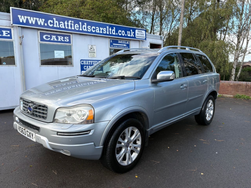2013 Volvo Xc90 2.4 D5 Se Lux SUV 5dr Diesel Geartronic 4WD Euro 5 (200 Ps) in Silver — image 1