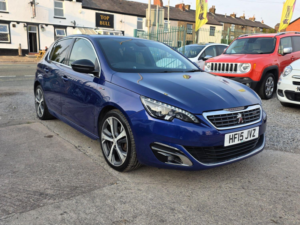 2015 Peugeot 308 1.6 Bluehdi Gt Line in Blue — image 2