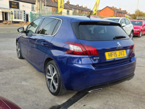 2015 Peugeot 308 1.6 Bluehdi Gt Line in Blue — image 5