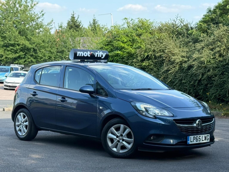 2016 Vauxhall Corsa 1.2i Design Euro 6 5dr in Blue — image 1
