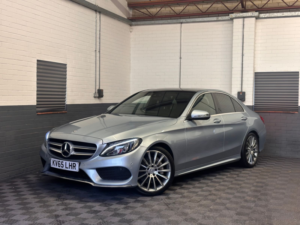 2016 Mercedes-Benz C Class 2.1 C250d Amg Line (premium Plus) Saloon 4dr Diesel 7g-Tronic+ Euro 6 (s/s) (204 Ps) in Silver — image 2