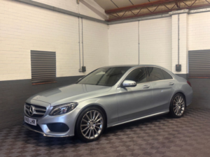2016 Mercedes-Benz C Class 2.1 C250d Amg Line (premium Plus) Saloon 4dr Diesel 7g-Tronic+ Euro 6 (s/s) (204 Ps) in Silver — image 4