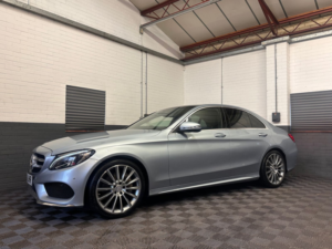 2016 Mercedes-Benz C Class 2.1 C250d Amg Line (premium Plus) Saloon 4dr Diesel 7g-Tronic+ Euro 6 (s/s) (204 Ps) in Silver — image 6