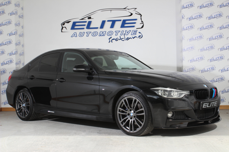 2017 BMW 3 Series 3.0 330d M Sport Saloon 4dr Diesel Auto Xdrive Euro 6 (s/s) (258 Ps) in Black — image 1