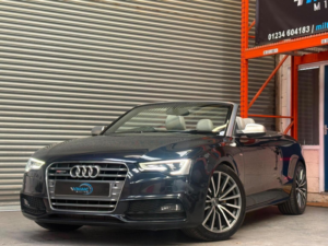 2013 Audi A5 Cabriolet 3.0 Tdi V6 S Line S Tronic Quattro Euro 5 (s/s) 2dr in Blue — image 2
