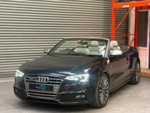 2013 Audi A5 Cabriolet 3.0 Tdi V6 S Line S Tronic Quattro Euro 5 (s/s) 2dr in Blue — image 4