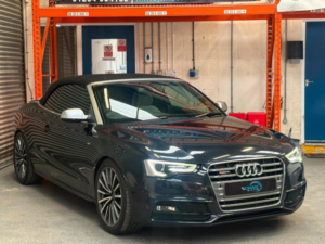 2013 Audi A5 Cabriolet 3.0 Tdi V6 S Line S Tronic Quattro Euro 5 (s/s) 2dr in Blue — image 5