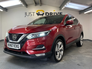 2018 Nissan Qashqai 1.2 Dig-T Tekna SUV 5dr Petrol Manual Euro 6 (s/s) (115 Ps) in Red — image 2