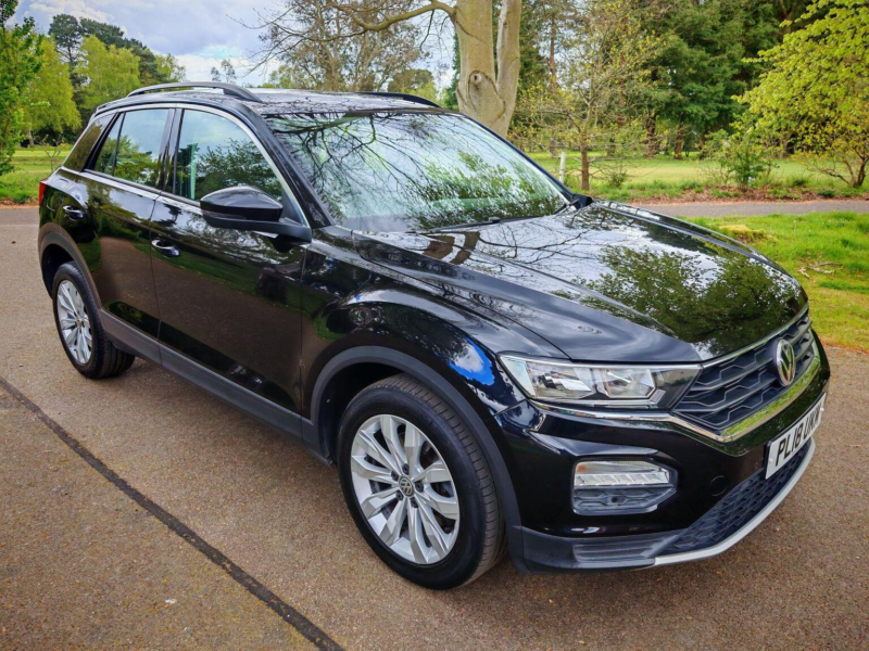 2018 Volkswagen T-Roc 1.0 Tsi Se Euro 6 (s/s) 5dr in Black — image 1
