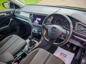 2018 Volkswagen T-Roc 1.0 Tsi Se Euro 6 (s/s) 5dr in Black — image 2