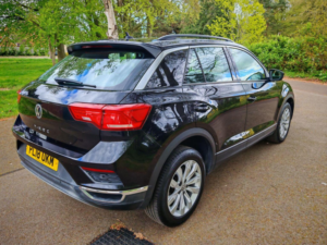 2018 Volkswagen T-Roc 1.0 Tsi Se Euro 6 (s/s) 5dr in Black — image 4