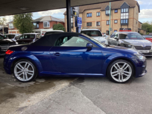 2015 Audi Tt 2.0 Tfsi S Line Roadster Euro 6 (s/s) 2dr in Blue — image 2
