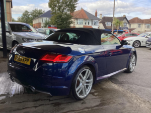 2015 Audi Tt 2.0 Tfsi S Line Roadster Euro 6 (s/s) 2dr in Blue — image 4