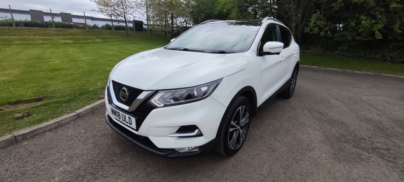 2018 Nissan Qashqai 1.6 Dci N-Connecta SUV 5dr Diesel Xtron Euro 6 (s/s) (130 Ps) in White — image 1